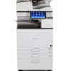 Ricoh MP 4055 produces up to 40 black-and-white prints/copies per minute, with 1200 x 1200 dpi max print resolution. Use the Smart Operation Panel to copy, print, scan and fax quickly. Load up to 220 single-sided or double-sided color or black-and-white originals in the Single Pass Document Feeder for fast & easy scanning. Easily share information from your smartphone or tablet using the MFP.