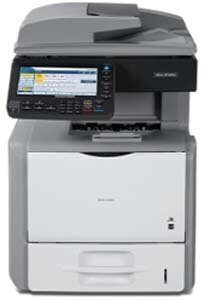 Ricoh 5002 S prints up to 47 pages-per-minute and produces crisp, sharp text at up to 1200 x 600 dpi resolution. Features an innovative 8.5″ full-color tilting LCD panel and up to 500 user codes can be registered. Speed scanning tasks with the 50-sheet Automatic Reversing Document Feeder.